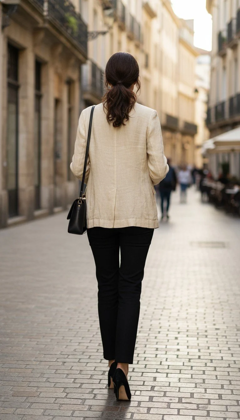 MaxMara - Weekend Natural Linen Button-Up Shirt - Image 2