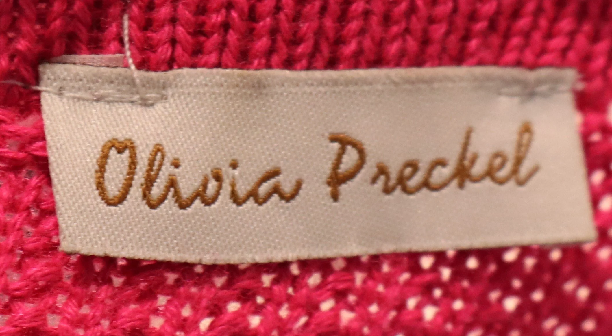 Olivia Preckel - Elegant Cable-Knit Long Cardigan - Image 3