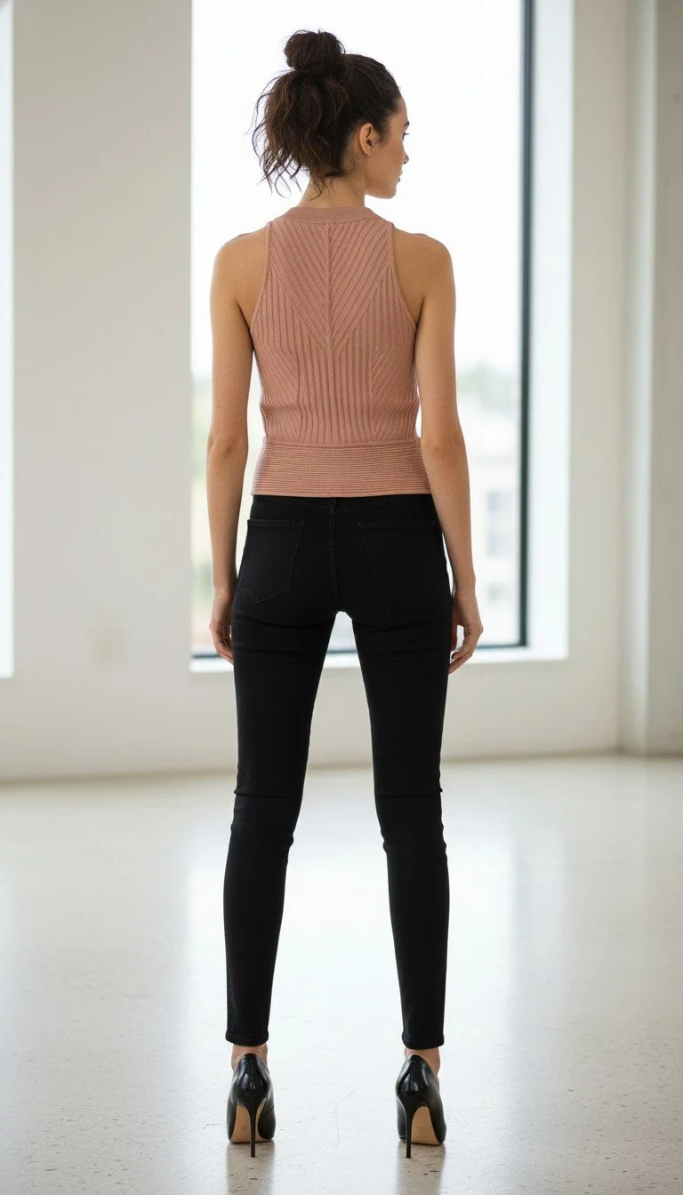 Jonathan Simkhai - Chic Ribbed Knit Sleeveless Top Size XS - Image 2