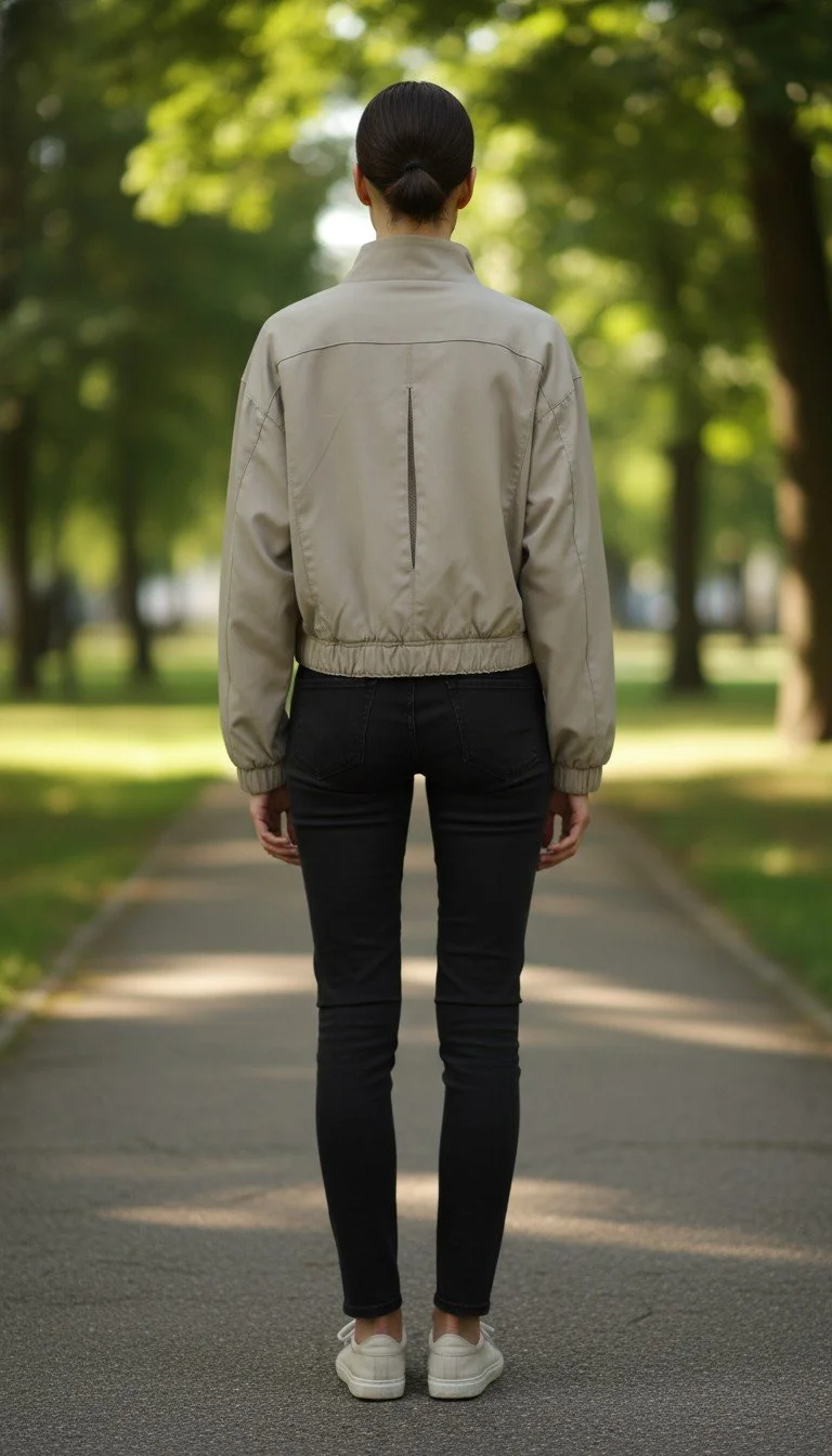 Noli - Sleek Essentials Cropped Jacket Size S - Image 2