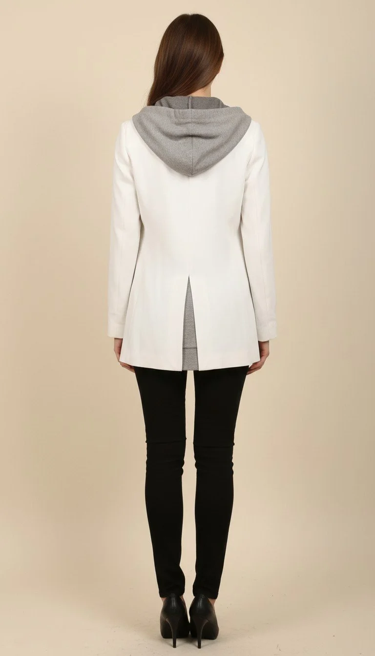 Pinko - Chic Blazer-Hoodie Combo Size S - Image 2