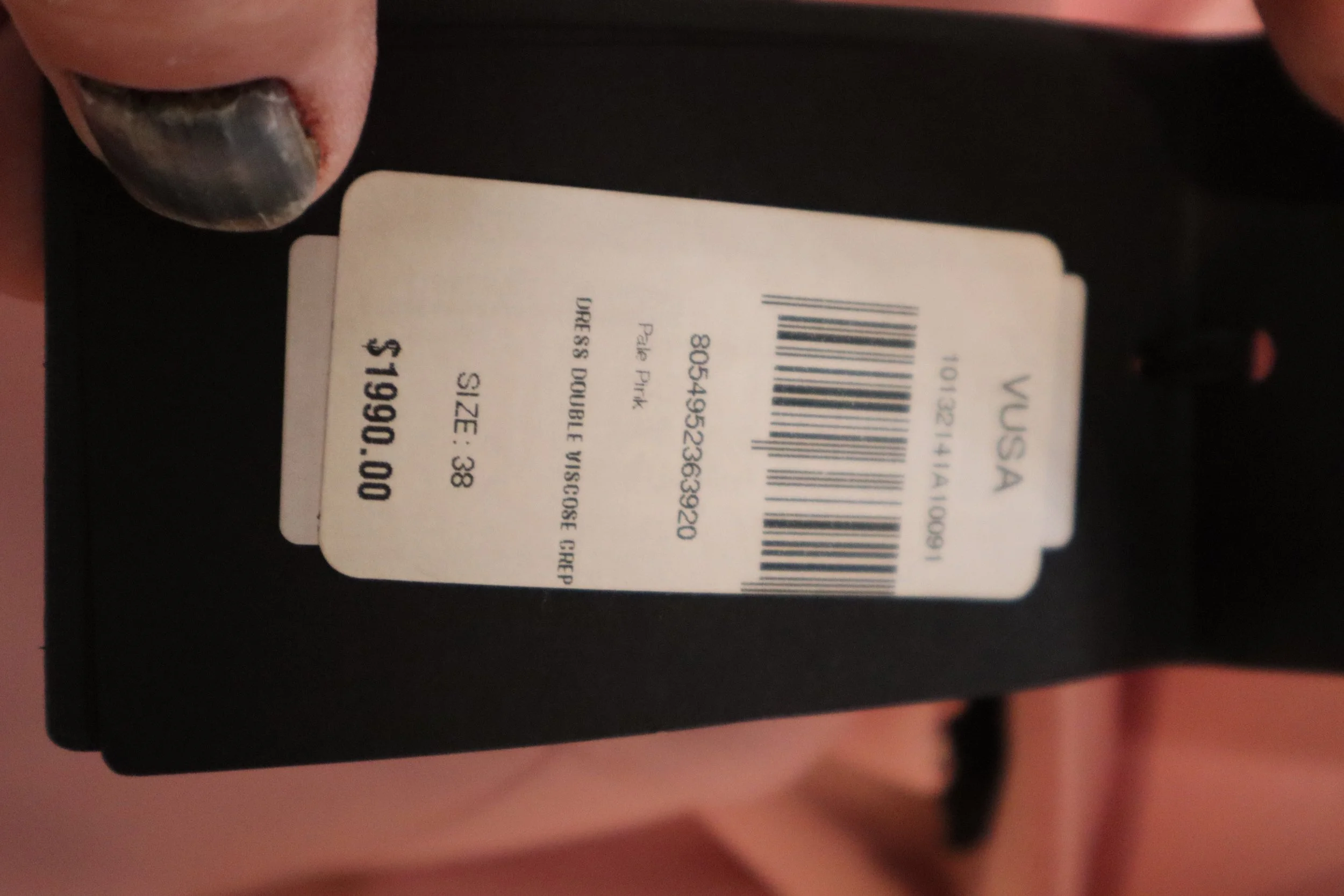 Versace - Double Viscose Pink - Image 4