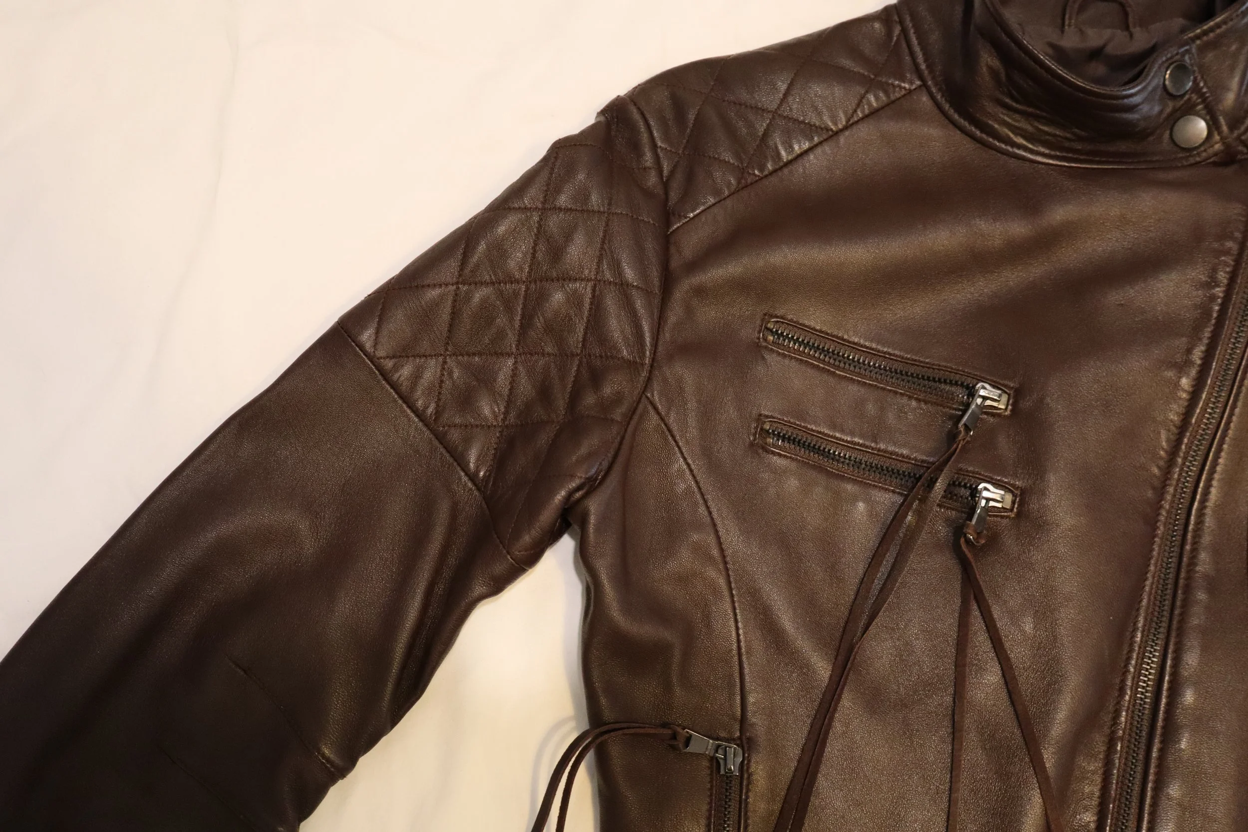 MC MARON - All Leather Jacket - Size 38 - Image 3