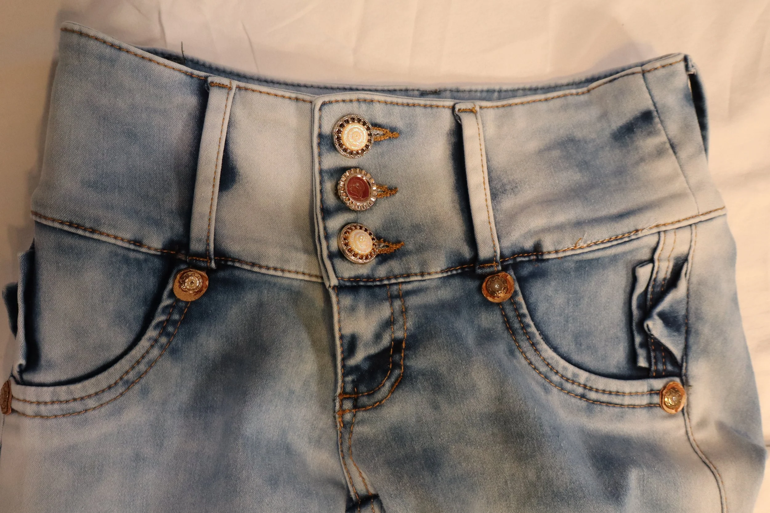 Lateen - High-Waisted Skinny Jeans (US size 4-6) - Image 3