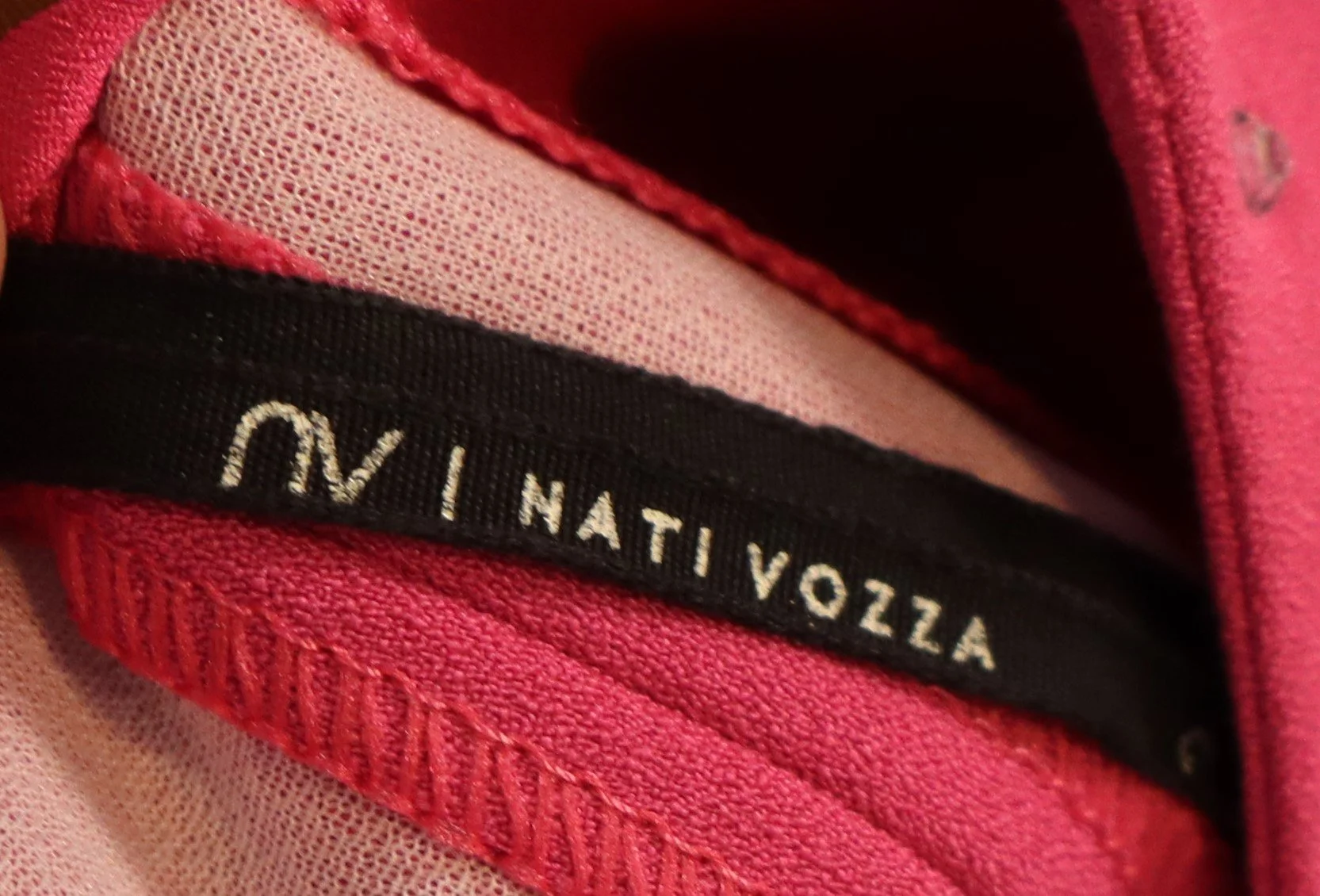 Nati Vozza - Pink Elegance Dress Pants Size S - Image 3