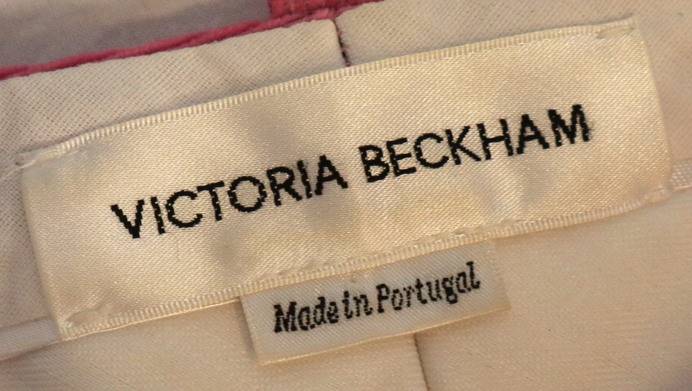 Victoria Beckham - Chic High-Rise Pink Pants Size 2 - Image 3