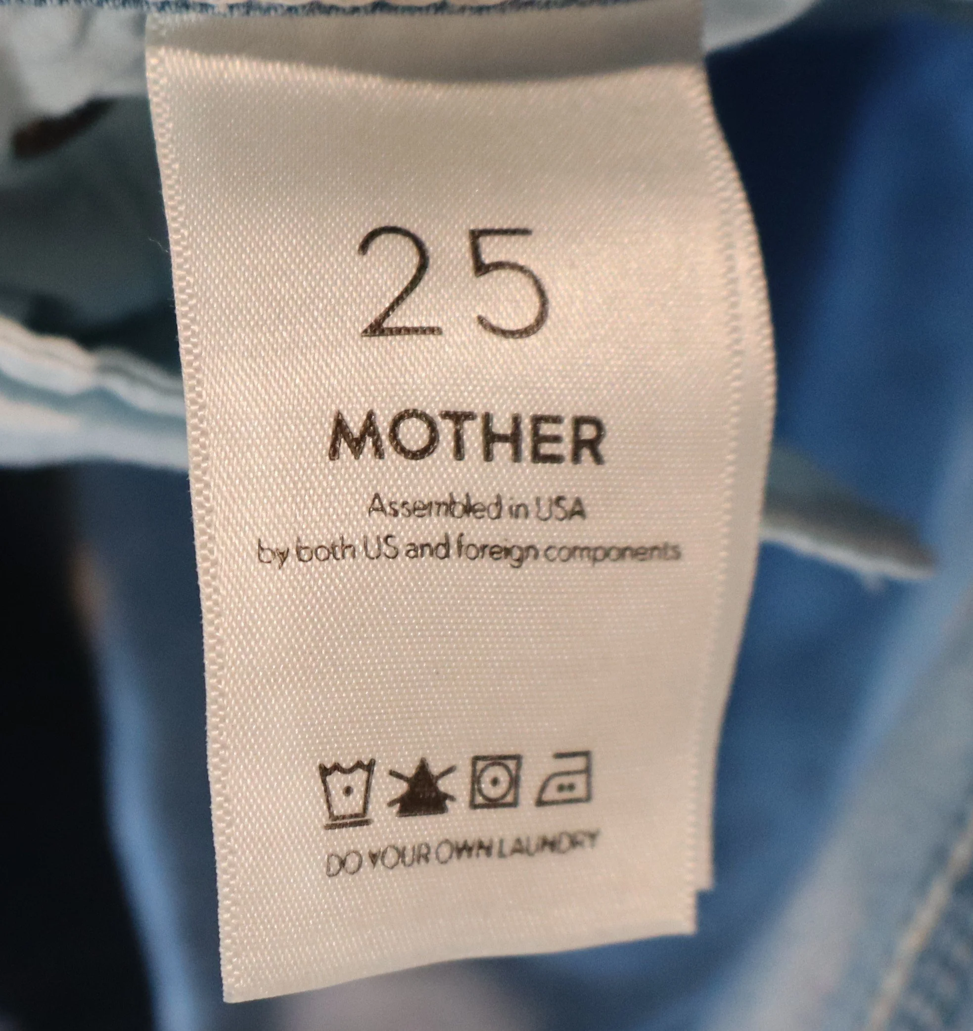 Mother - Cruiser Fray Jeans with Speckled Paint Design - Image 4