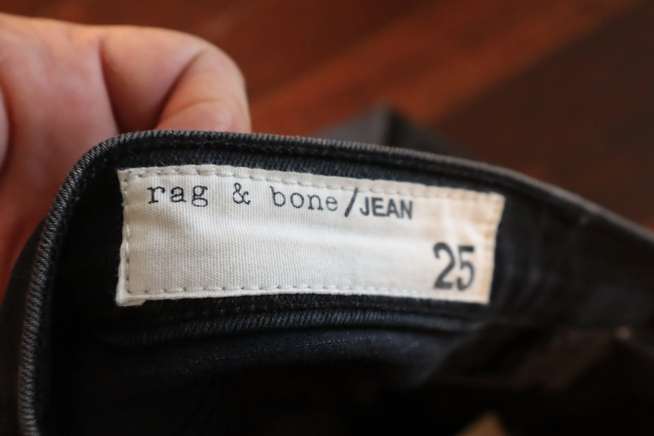 Rag & Bone - Chic High-Rise Slim Fit Pants Size 25 - Image 3