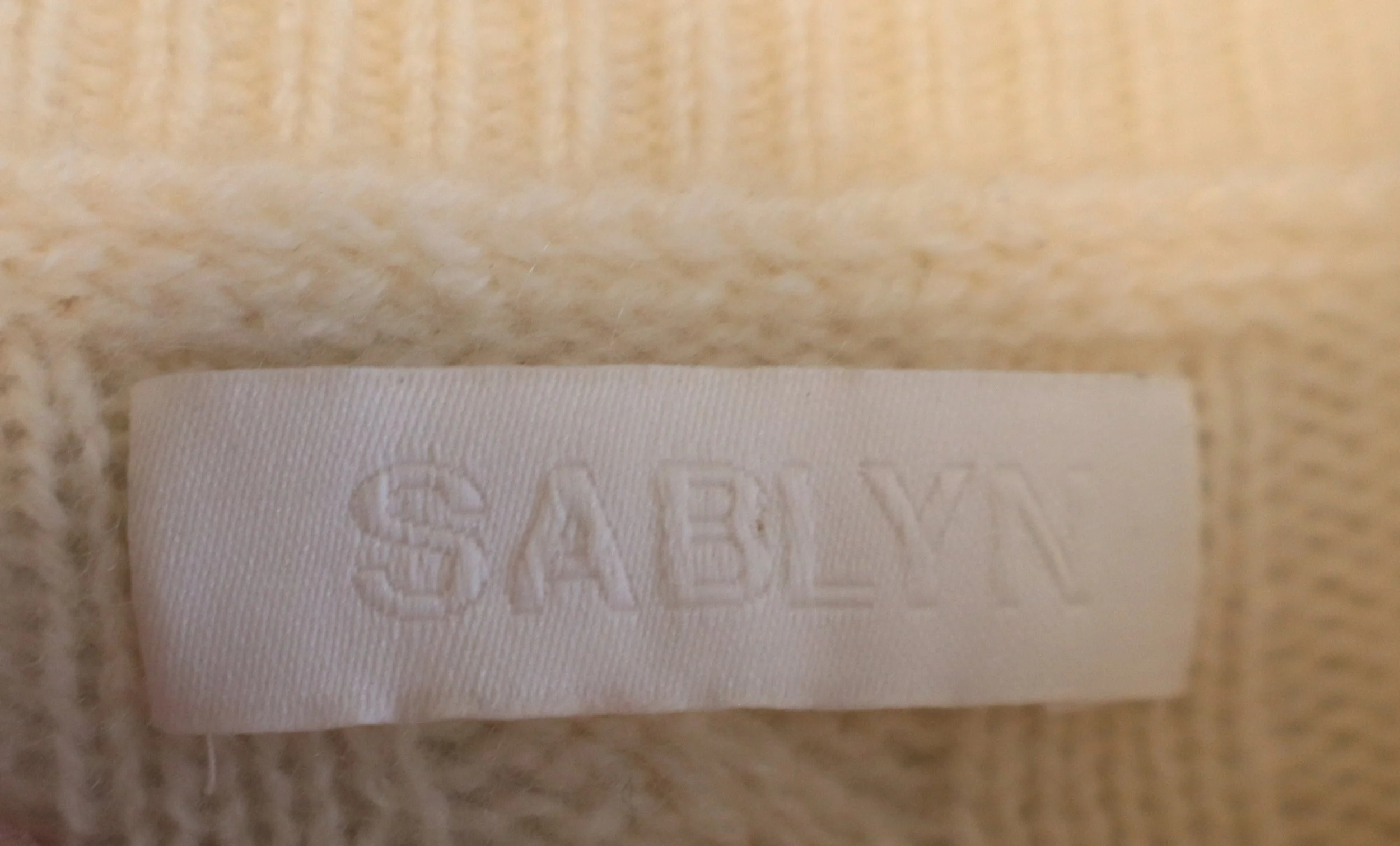 Sablyn - Classic Ivory Cable Knit Sweater Size 2 - Image 3