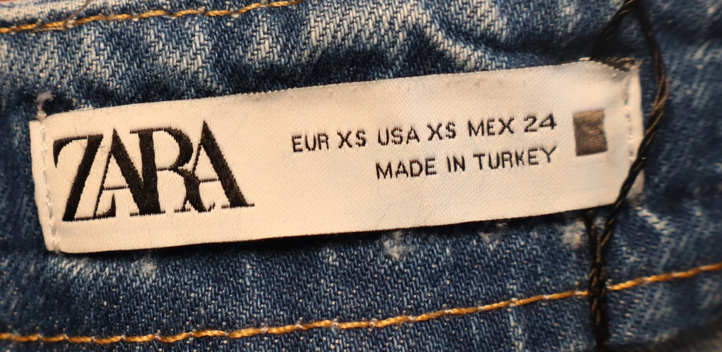 Zara - Long Denim Skirt Size XS - Image 3