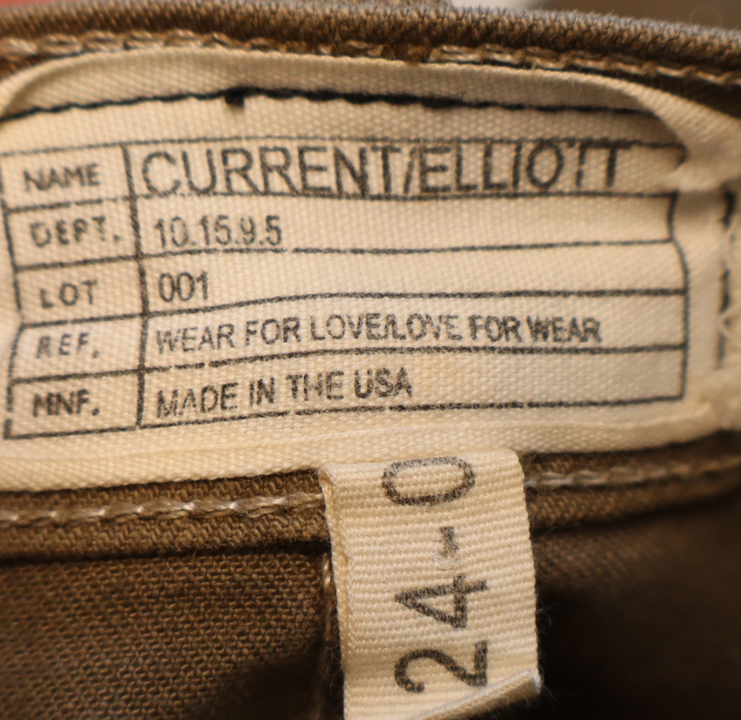 Current/Elliot - Moto Zip Skinny Pants Size 24-0 - Image 4