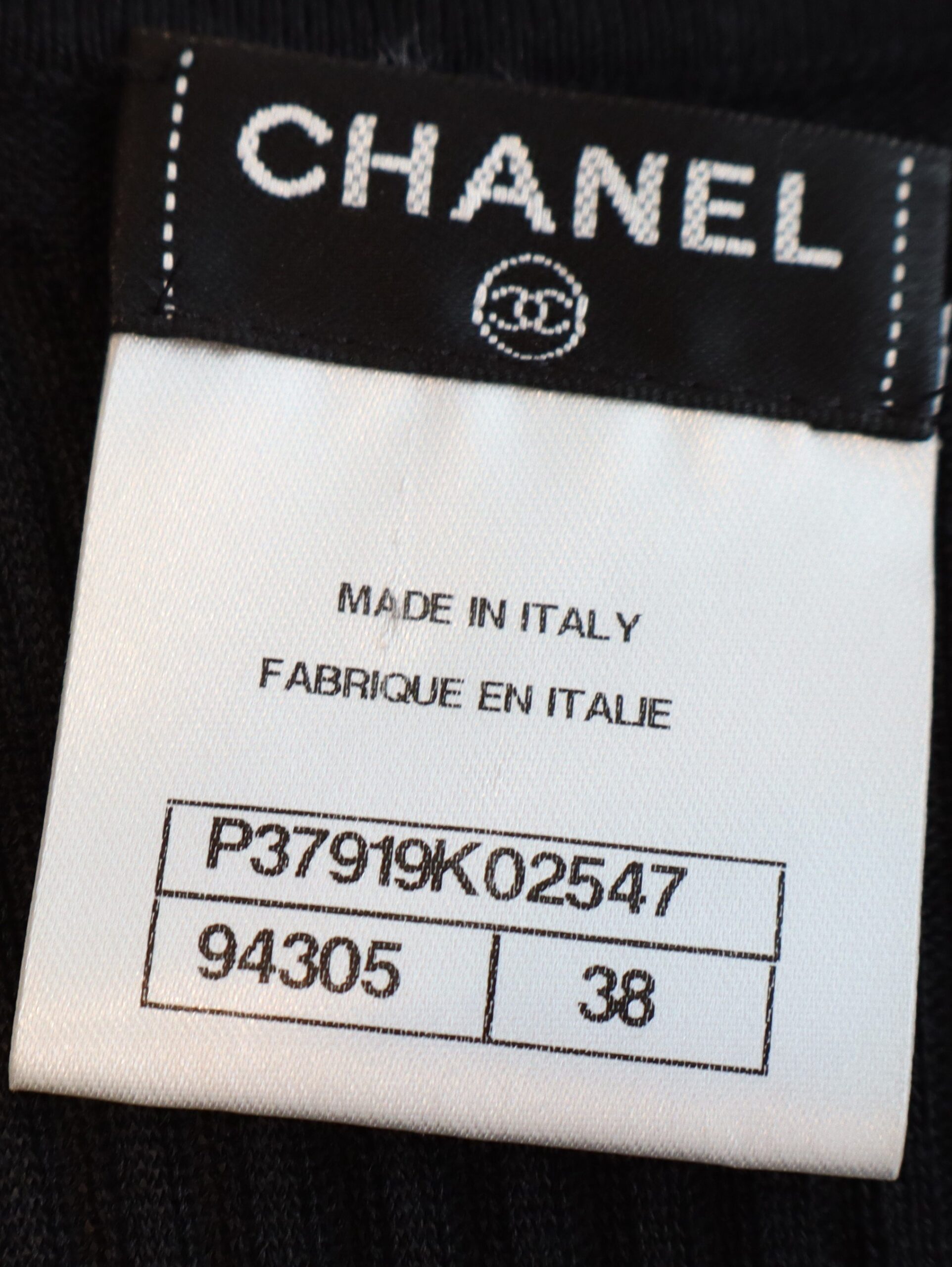 Chanel - Timeless Elegance Black Dress Size 38 - Image 3