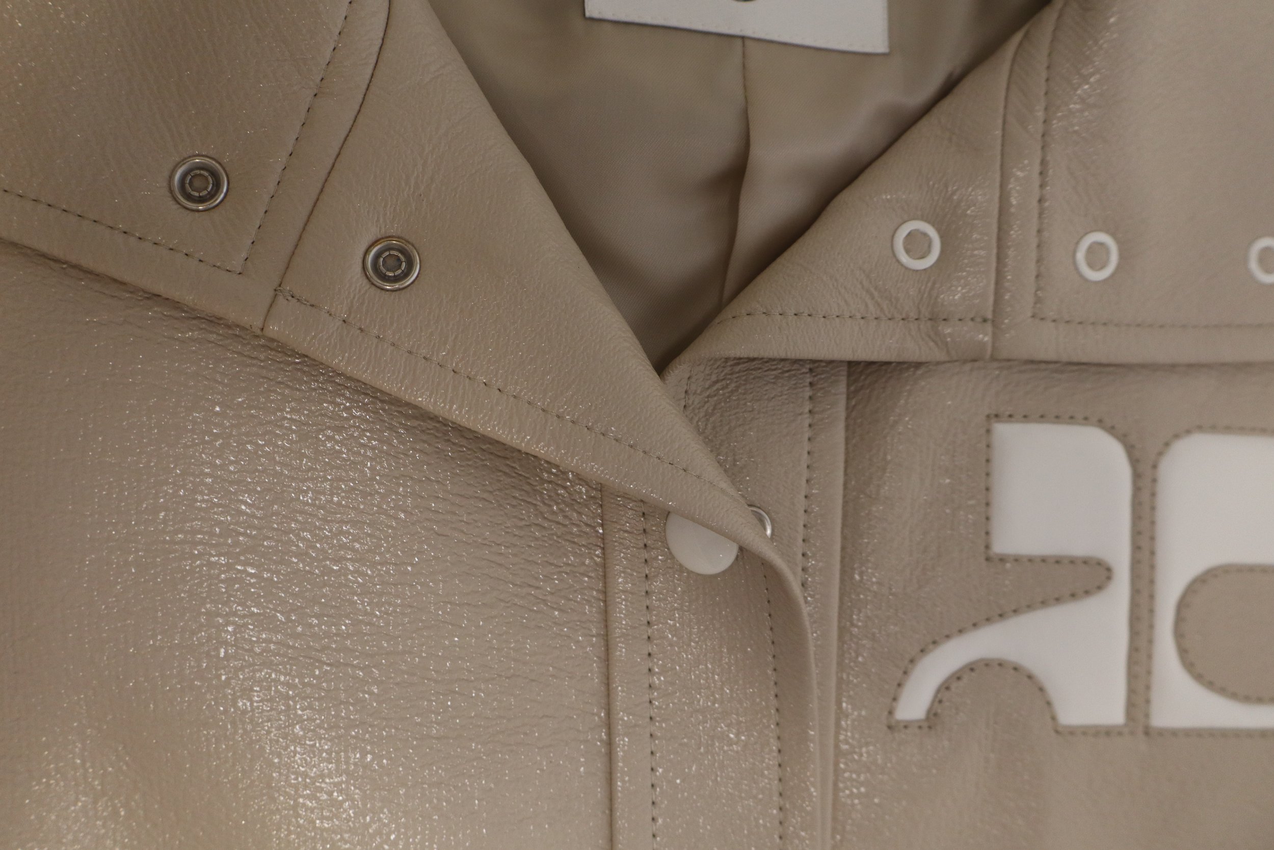 Courrèges - Vinyle Réédition Blouson Sleek Jacket Size 42 - Image 5