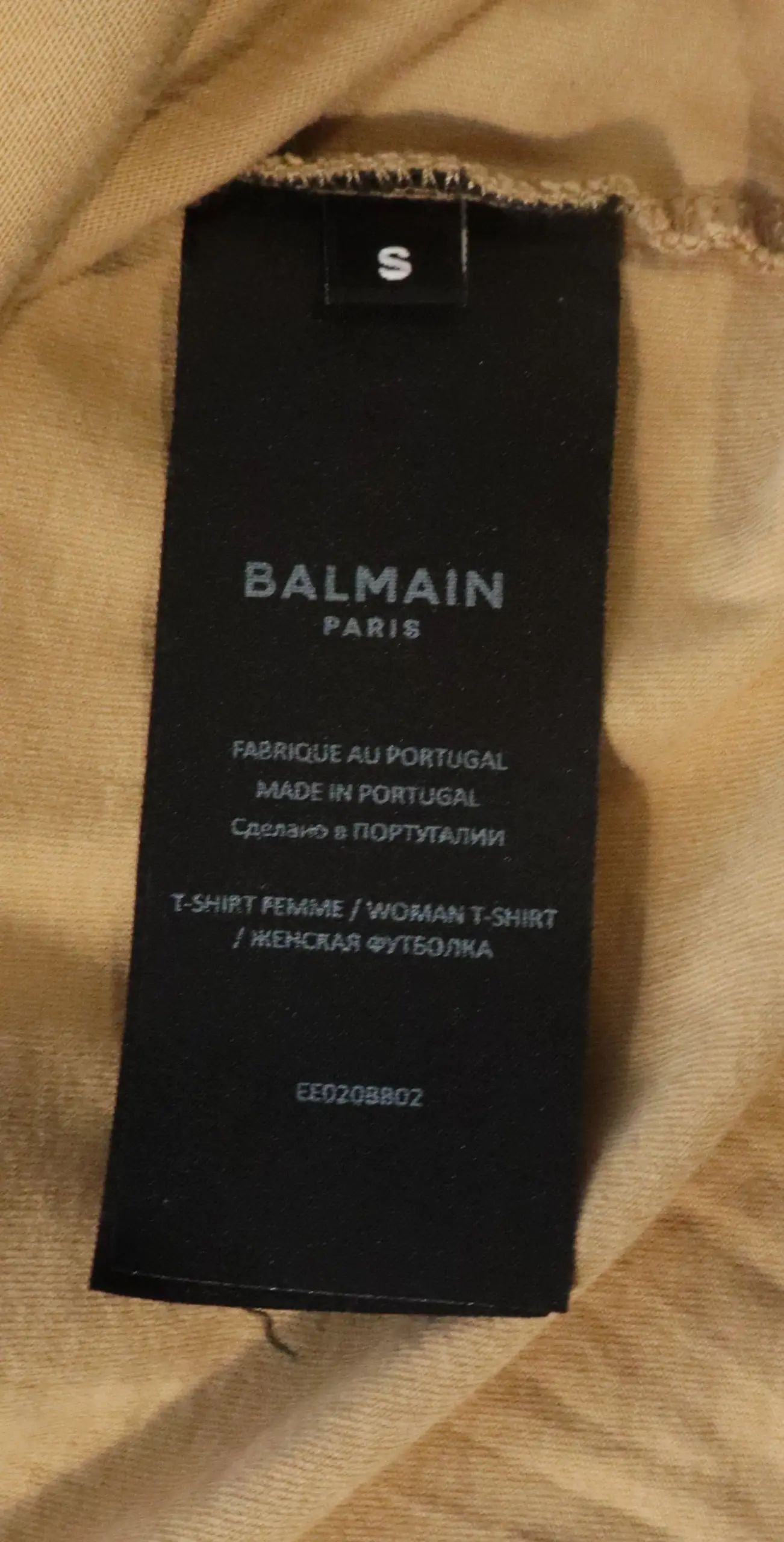 Balmain Paris - Oversized Tee - Size S - Image 4