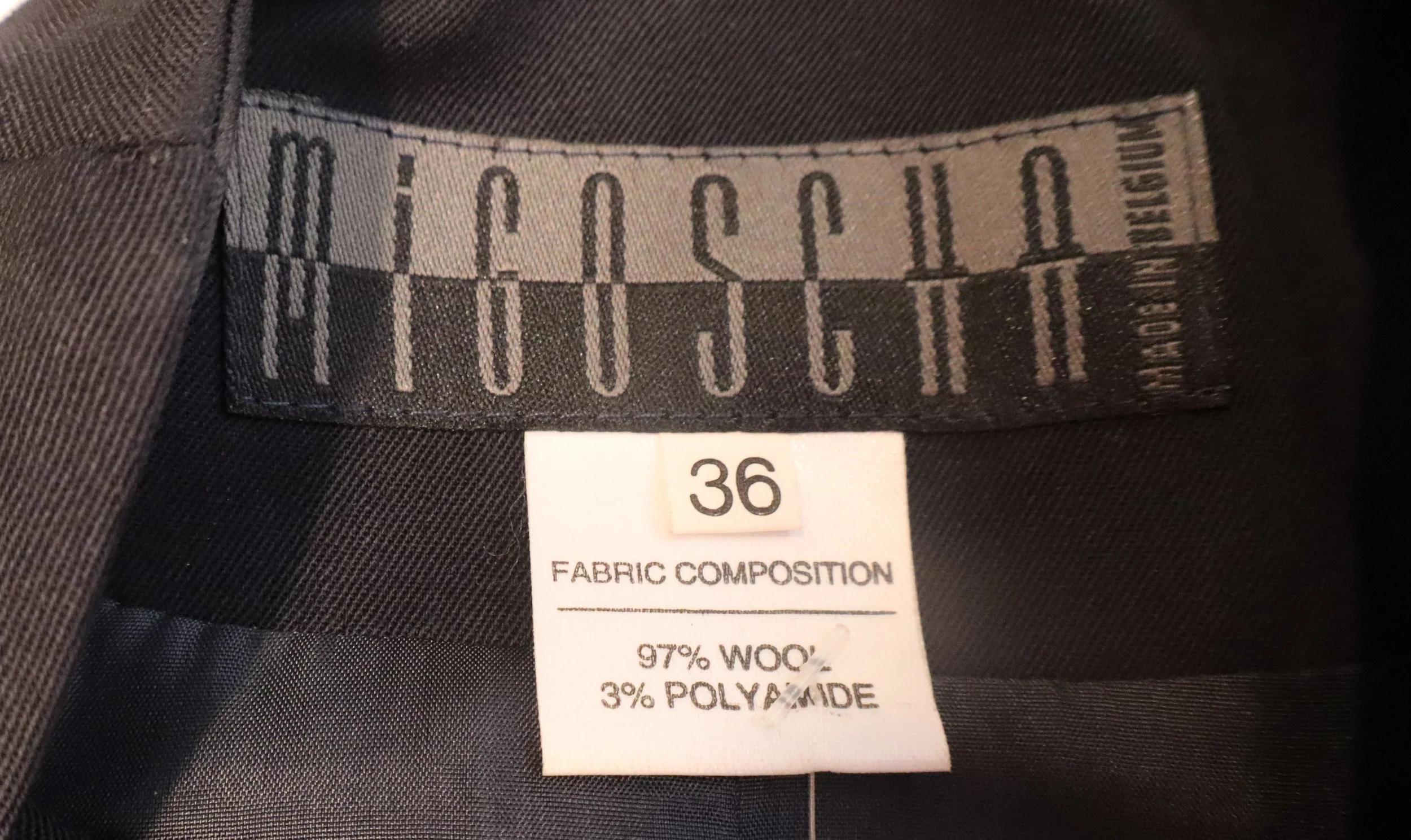 Migoscha - Elegant Nehru Collar Suit Jacket Size 36 - Image 3