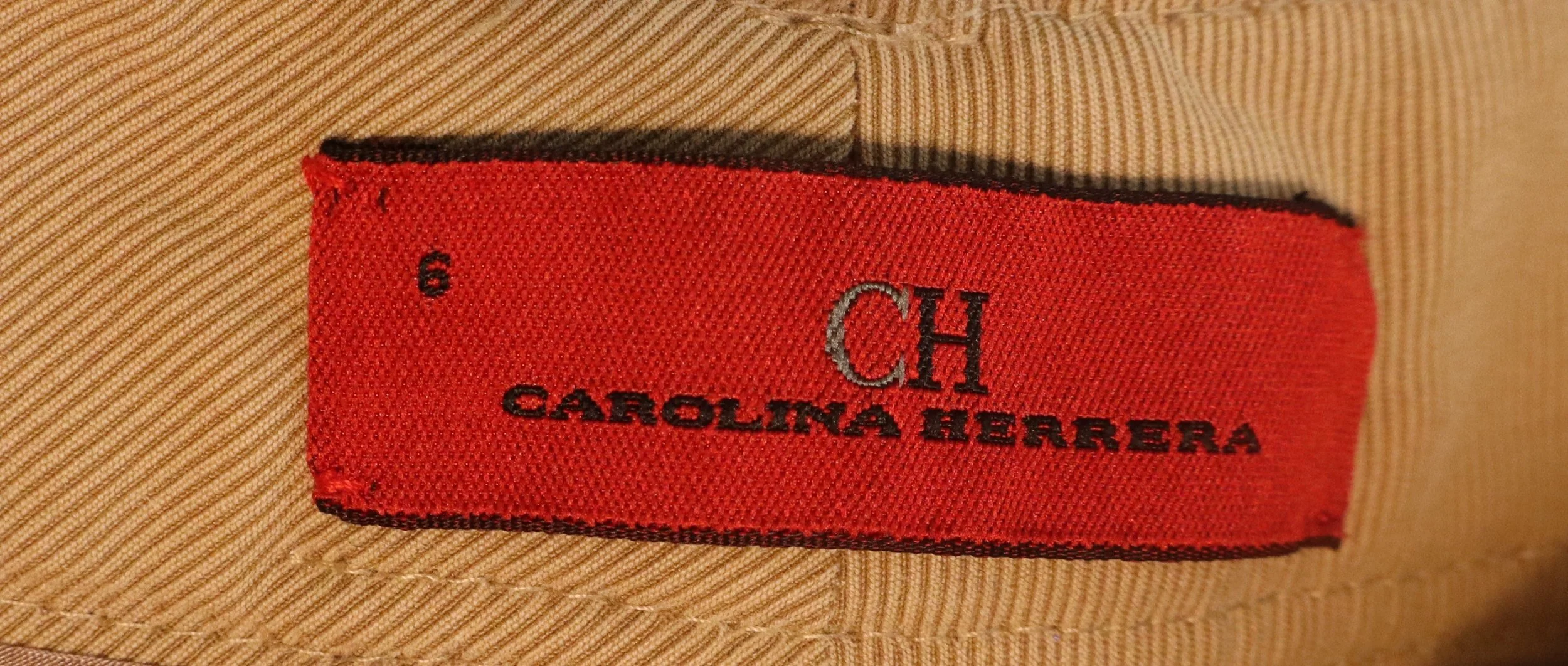 Carolina Herrera - Pant Classic Khaki Chino Size 6 - Image 3