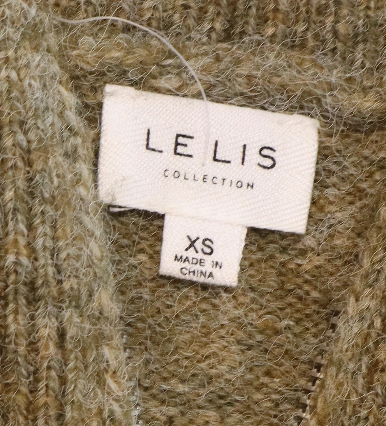 LeLis - Classic Turtleneck Vest Size XS - Image 3