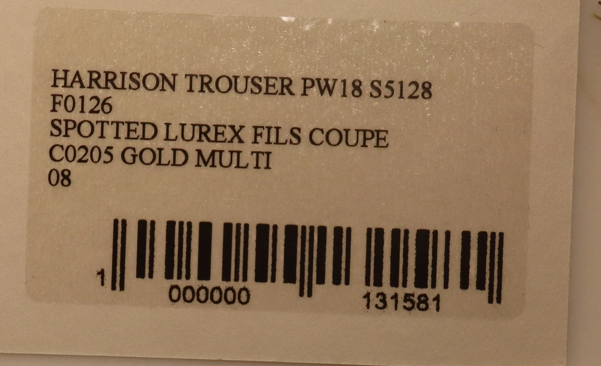 Roland Mouret - Gold Glamour Sequin Pant Size 4 - Image 4