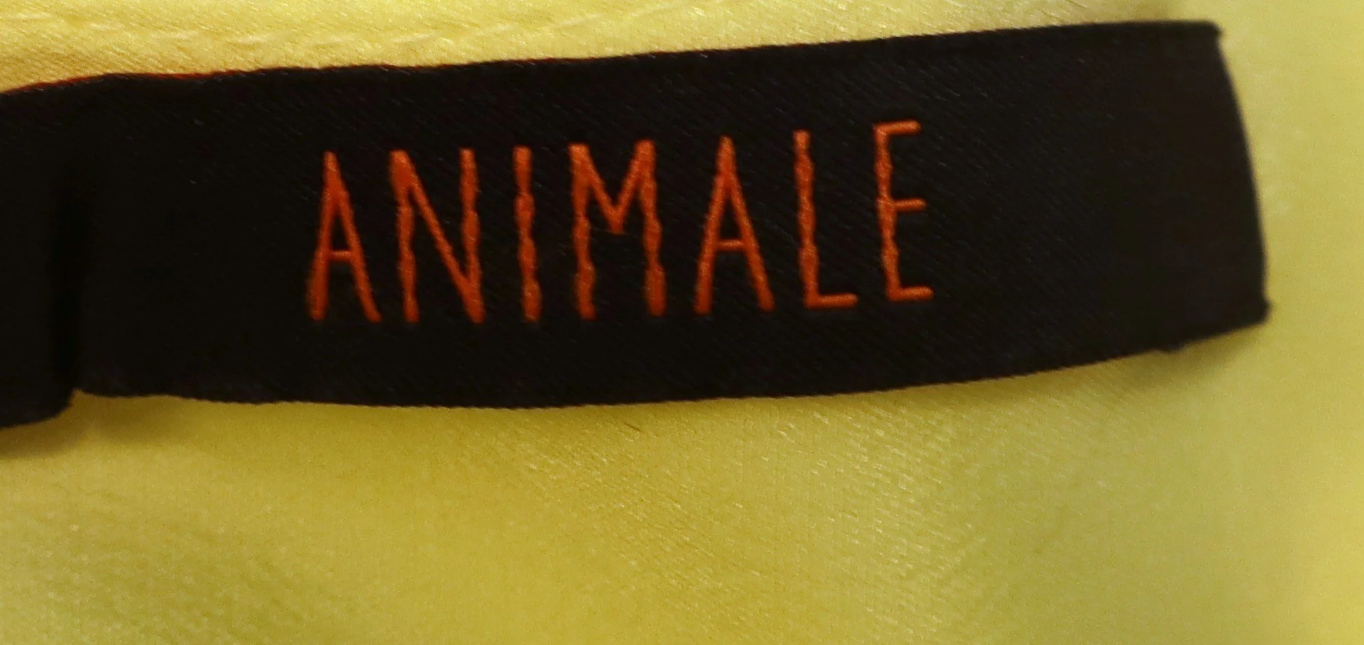 Animale - Vibrant Yellow Wide-Leg Trousers Size 36 - Image 3