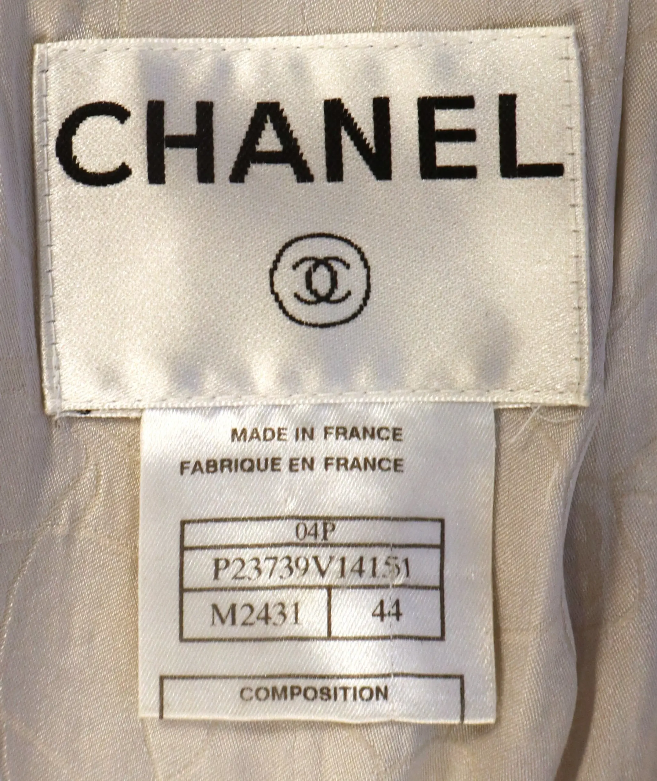 Chanel - Chic Tweed Fringe Jacket Size 44 - Image 3