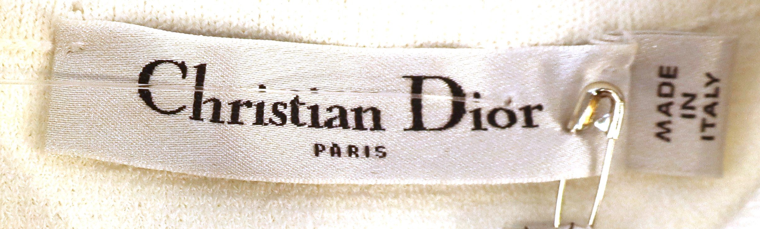 Dior - Elegant Cream Button-Up Jacket Size 38 - Image 3