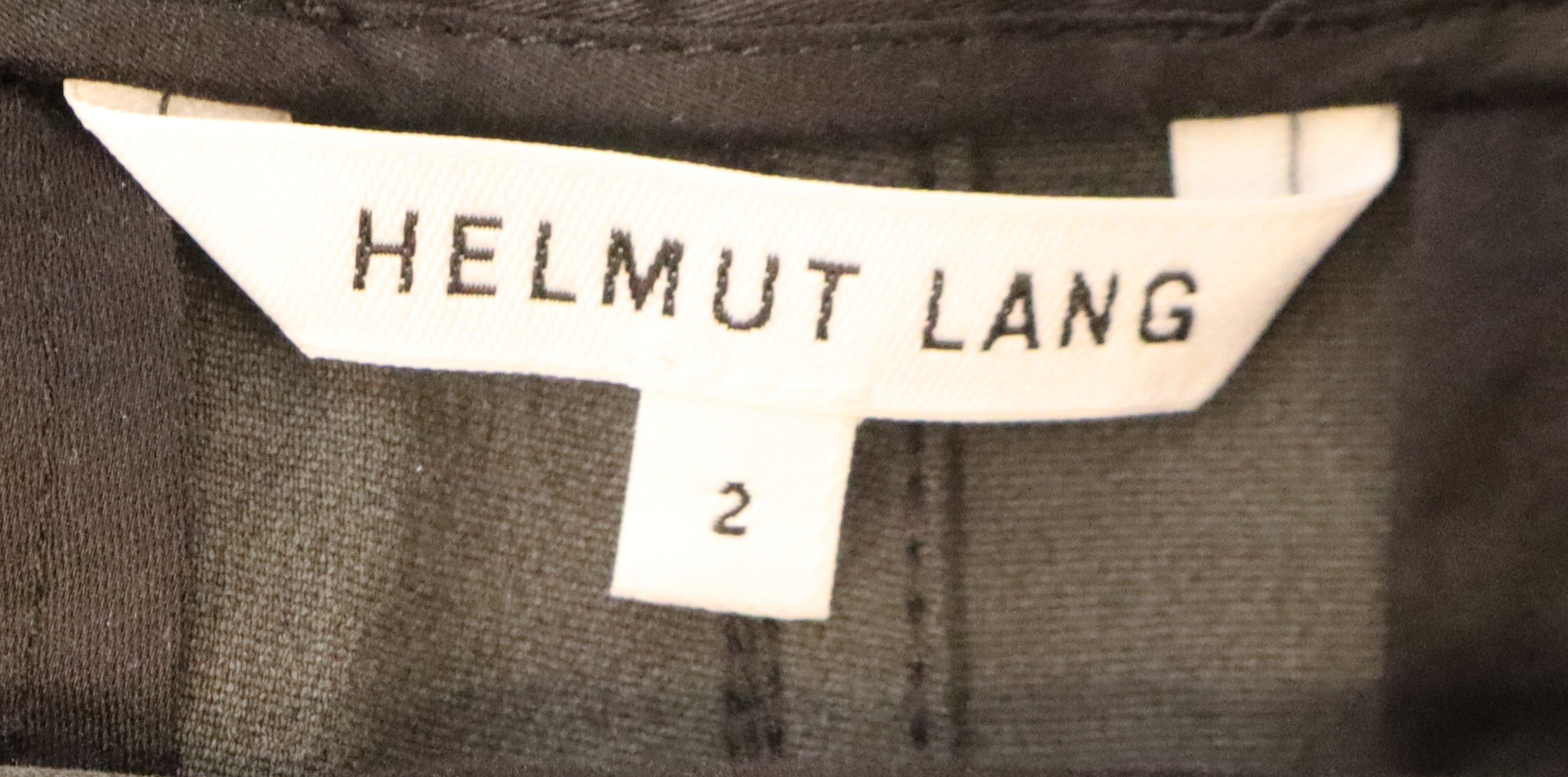 Helmut Lang - Sleek Leather High-Waist Shorts Size 2 - Image 3
