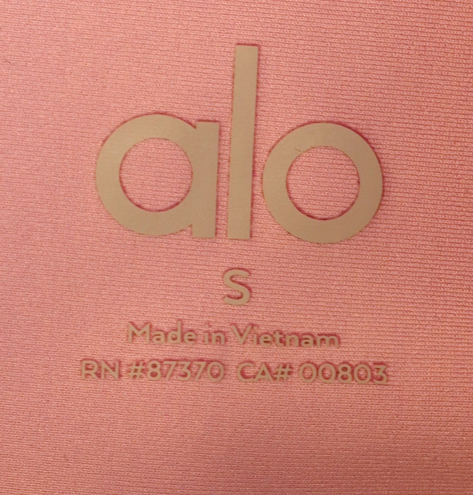 ALO - Premium Pink High-Waisted Leggings Size S - Image 3