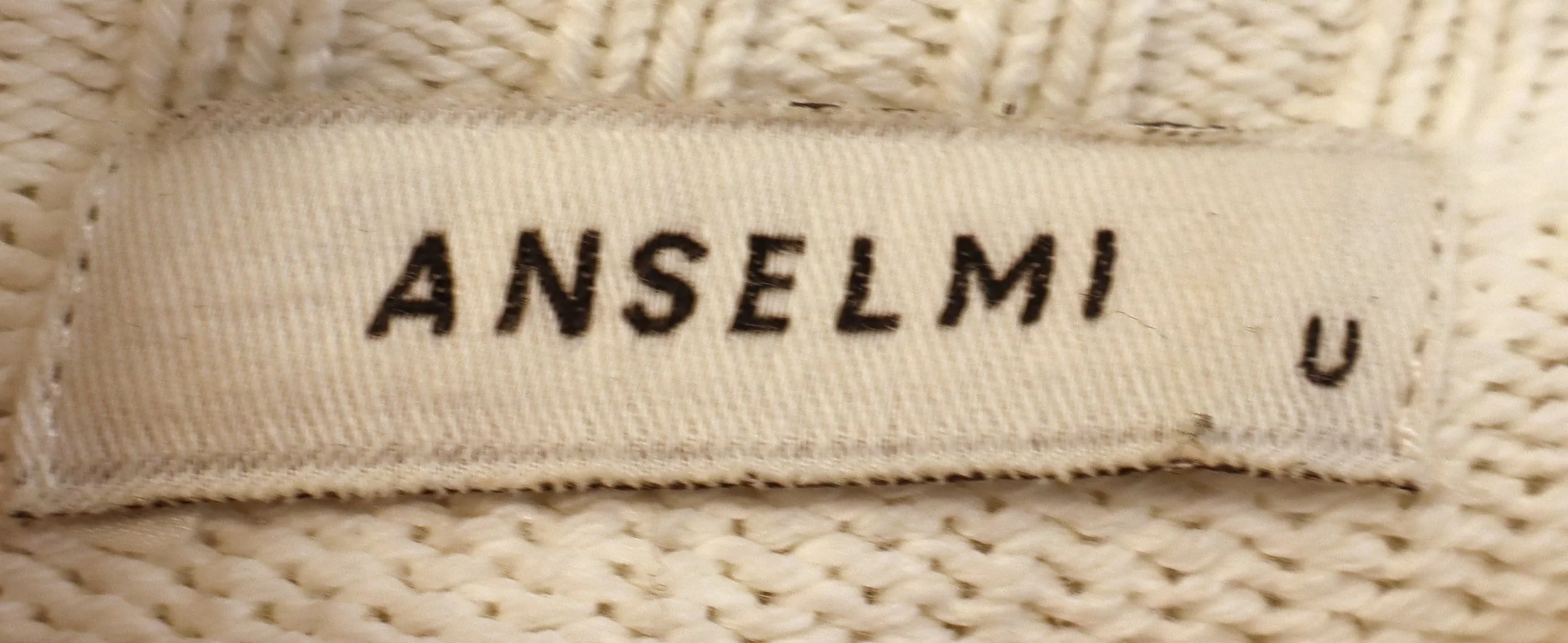 Anselmi - Ivory Cable Knit Sweater Size S/M - Image 3