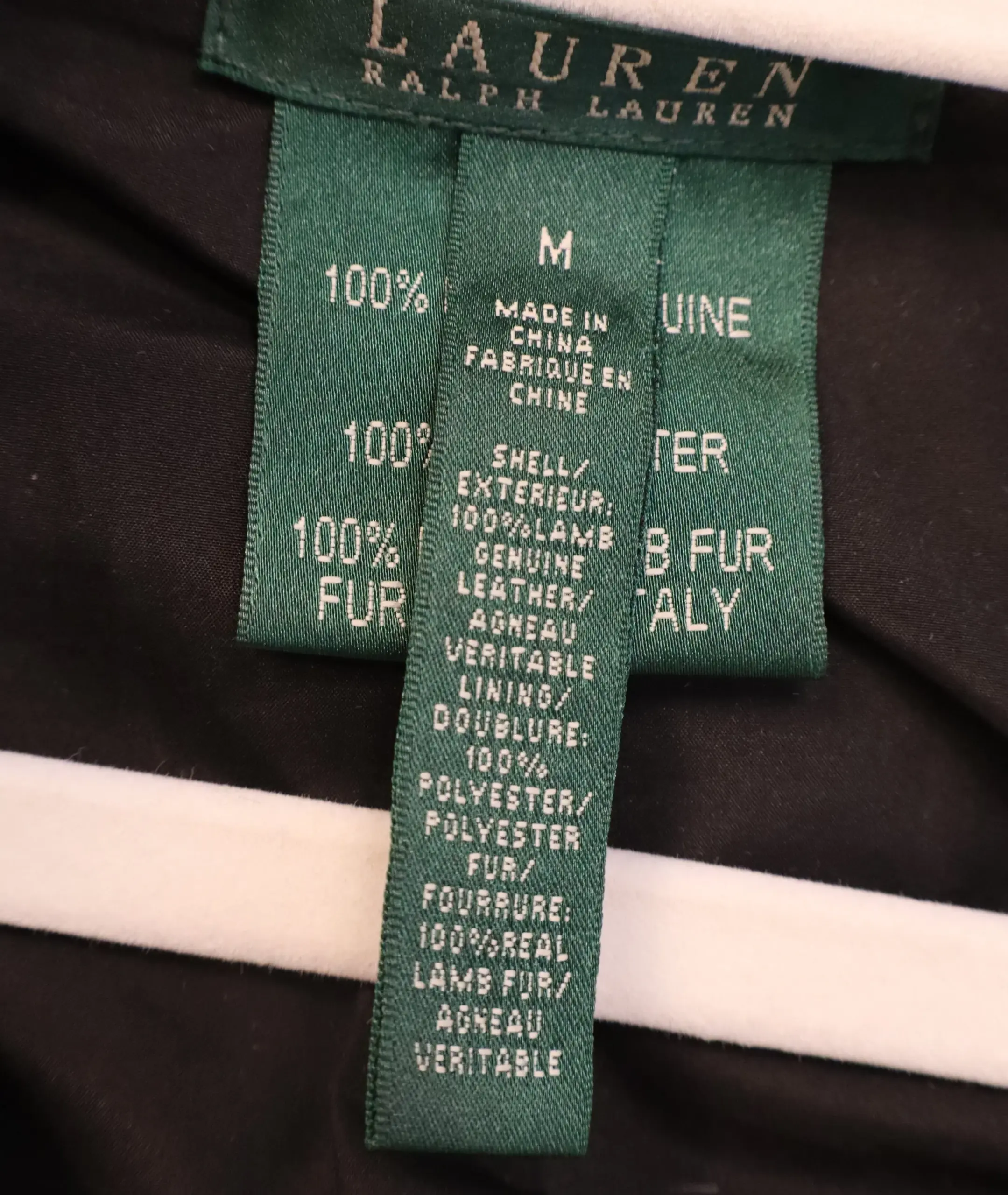 Lauren - Timeless Leather Moto Jacket Size M - Image 3