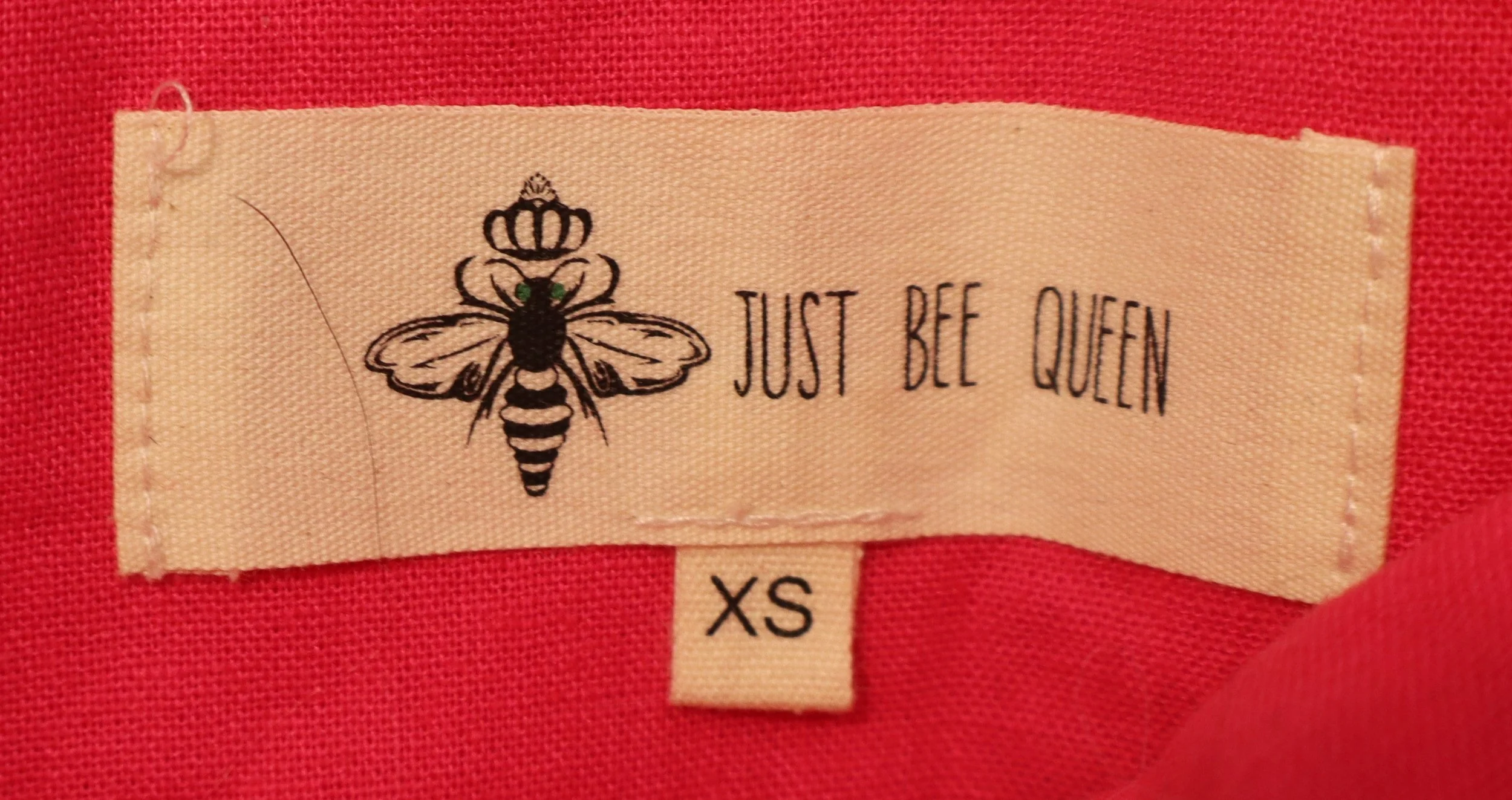 Just Bee Queen - Hot Pink High-Waisted Pleated Shorts Size XS - Image 3