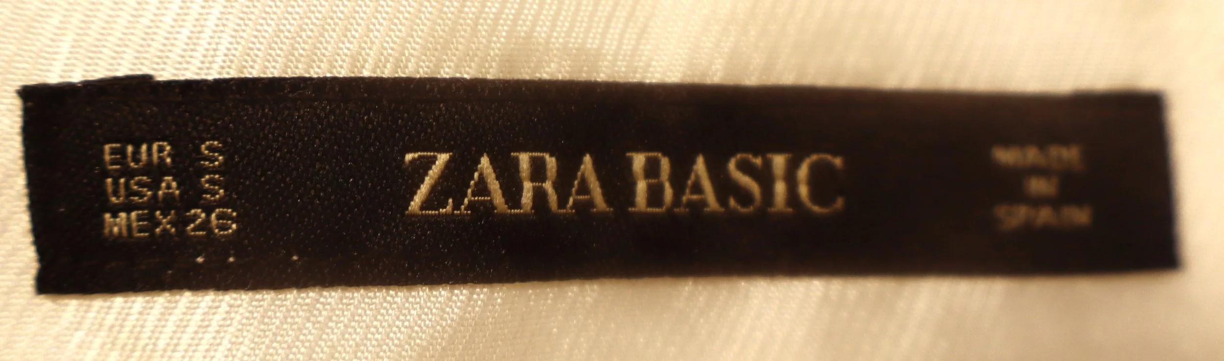 Zara - Elegant Ivory Tweed Dress Size S - Image 3