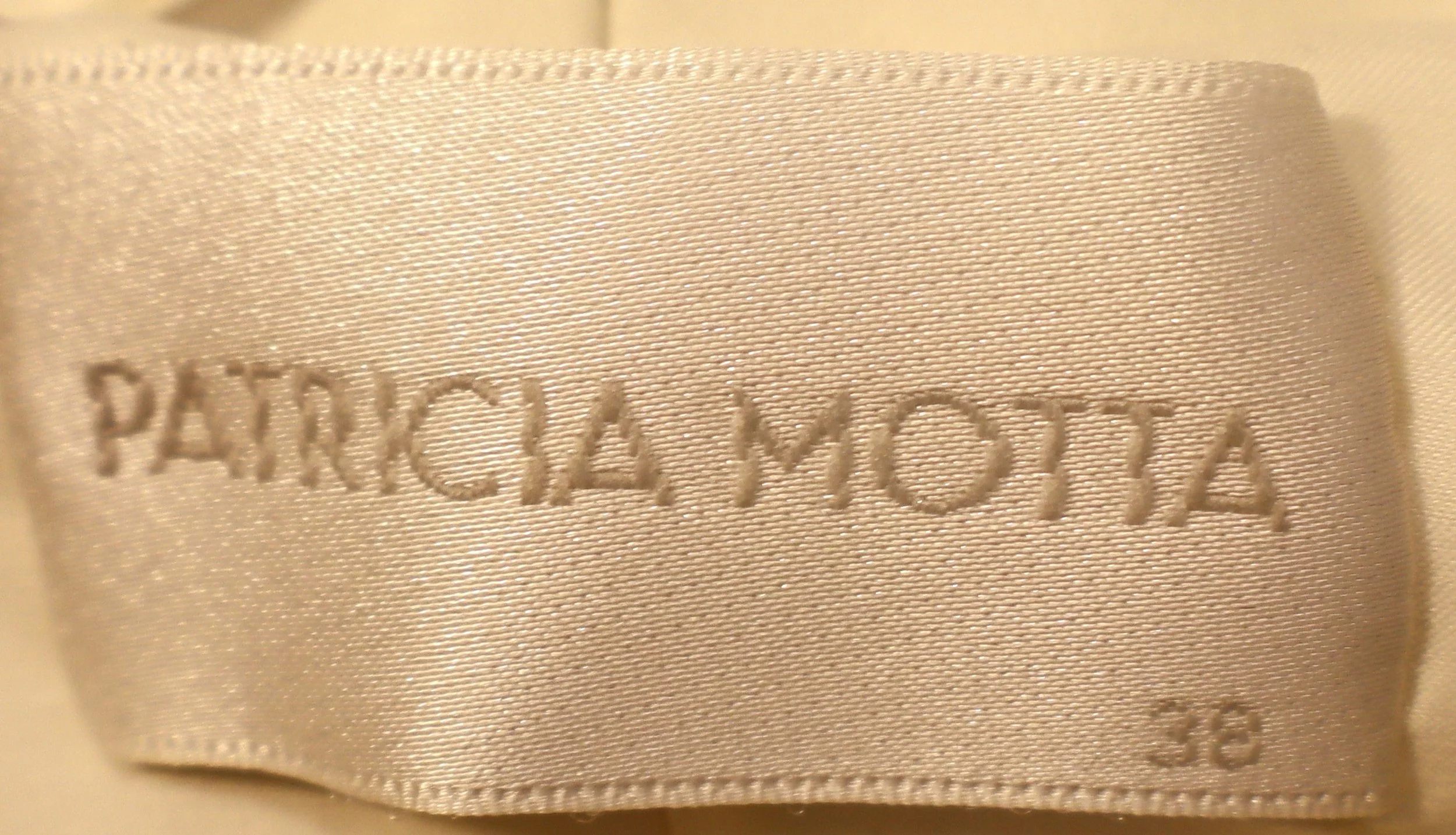 Patricia Motta - Cropped Leather Jacket Size 38 - Image 3
