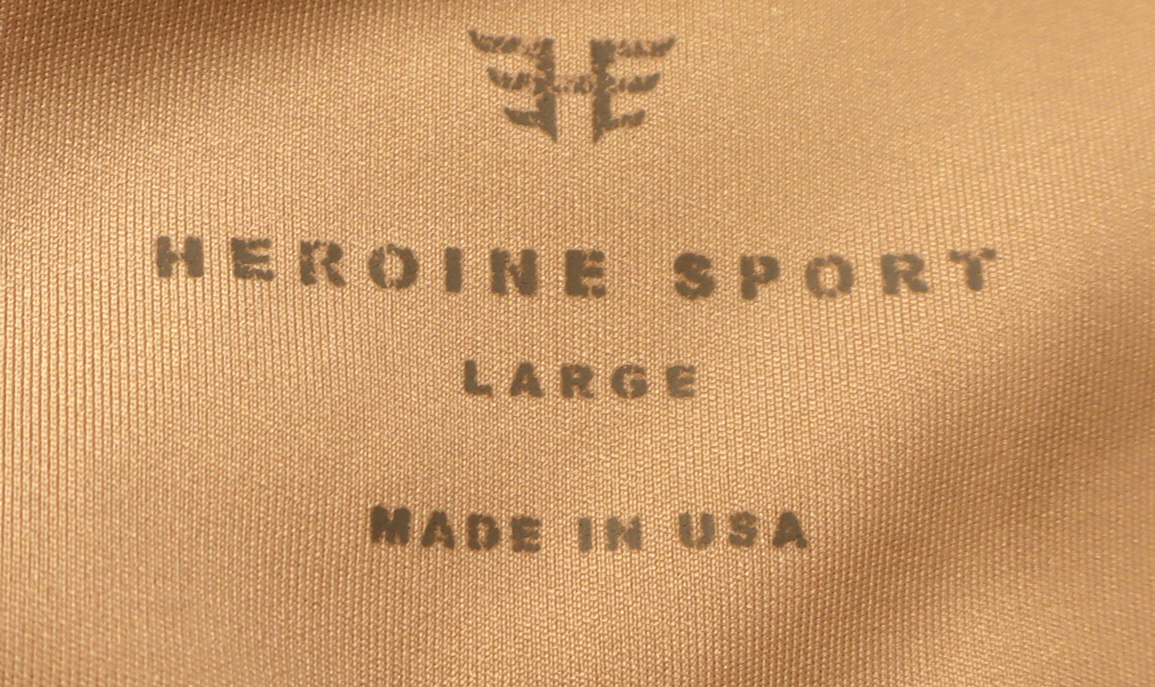 Heroine Sport - High‑Neck Sculpt Crop Top Size L - Image 3