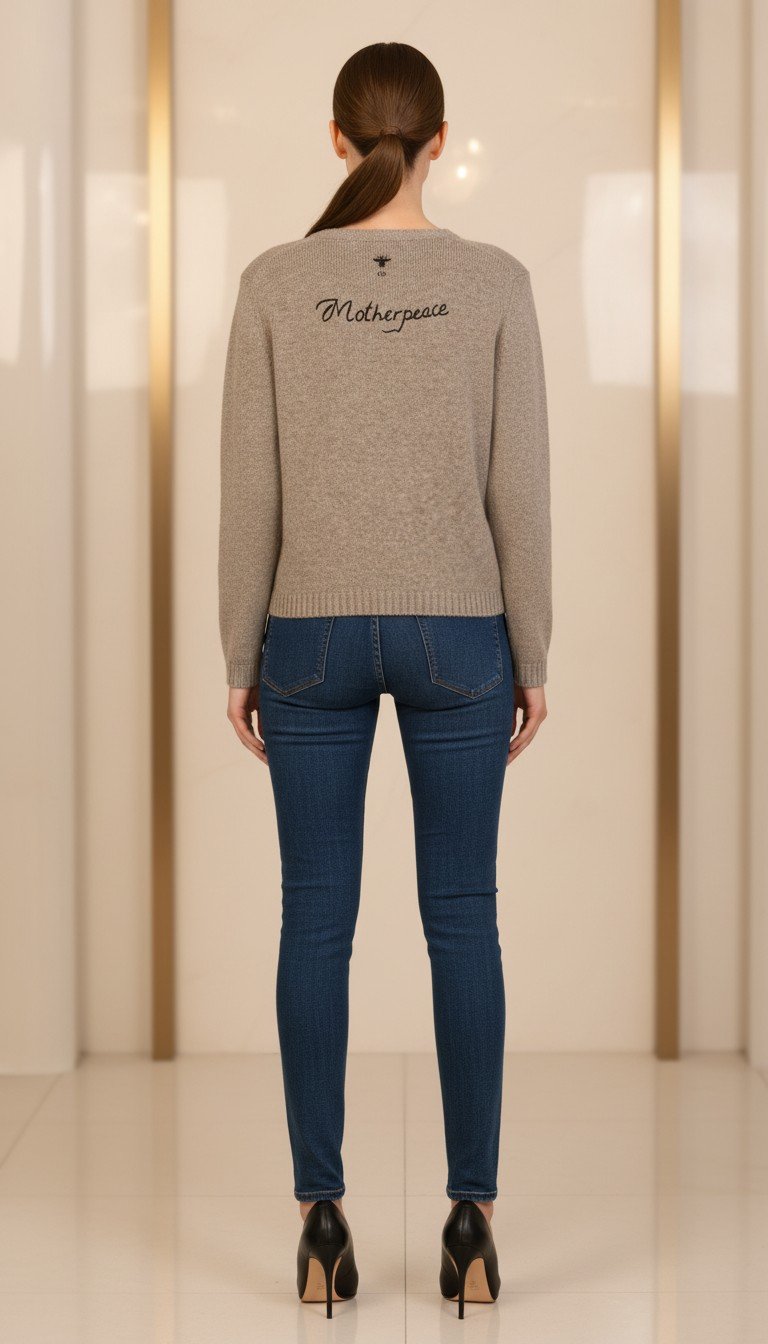 Christian Dior - RARE Wheel of Fortune Luxury Sweater Size S - Image 2