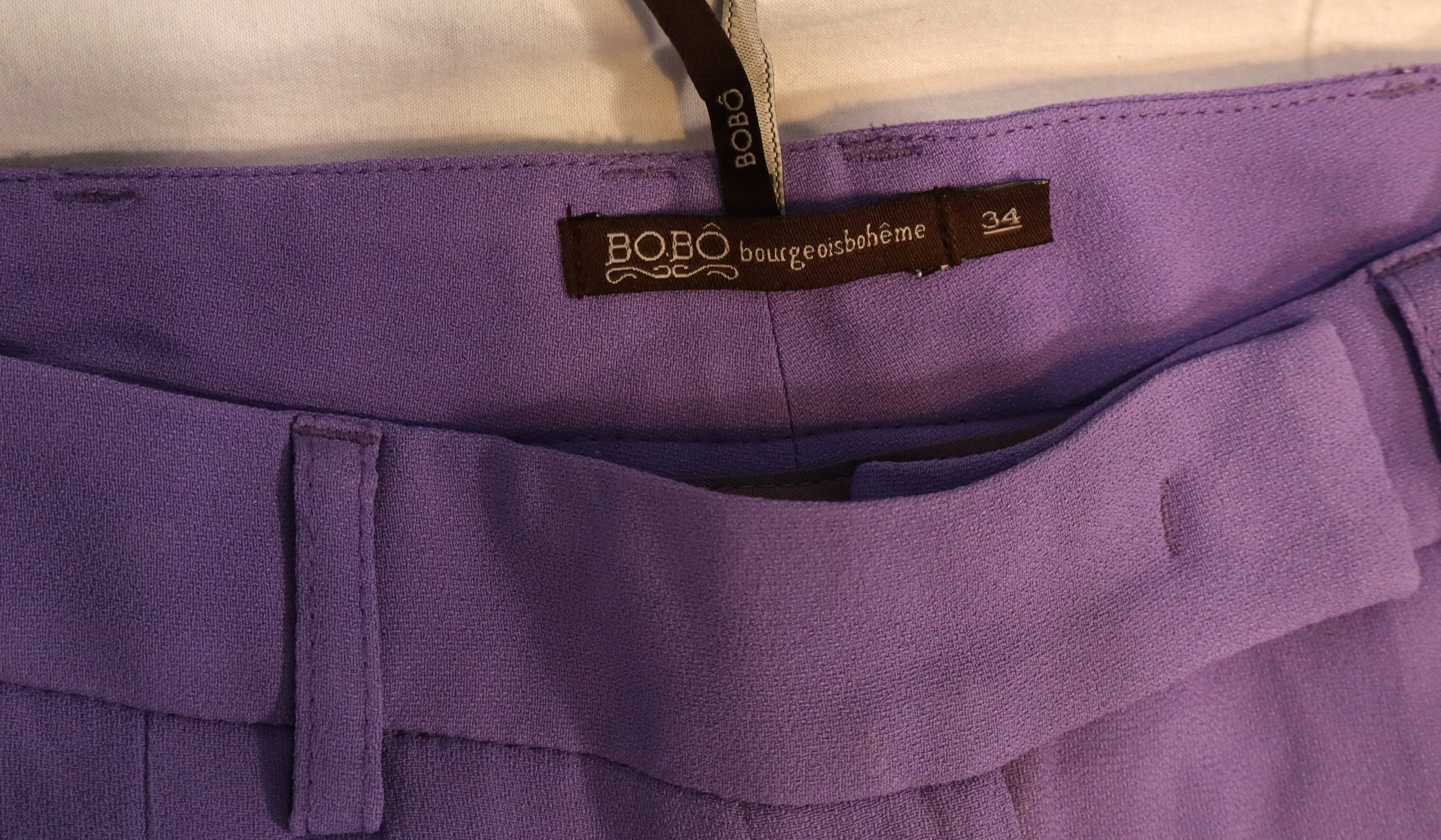 BoBo Bourgeoisboheme - Women's Elegant Purple Trousers - Image 3