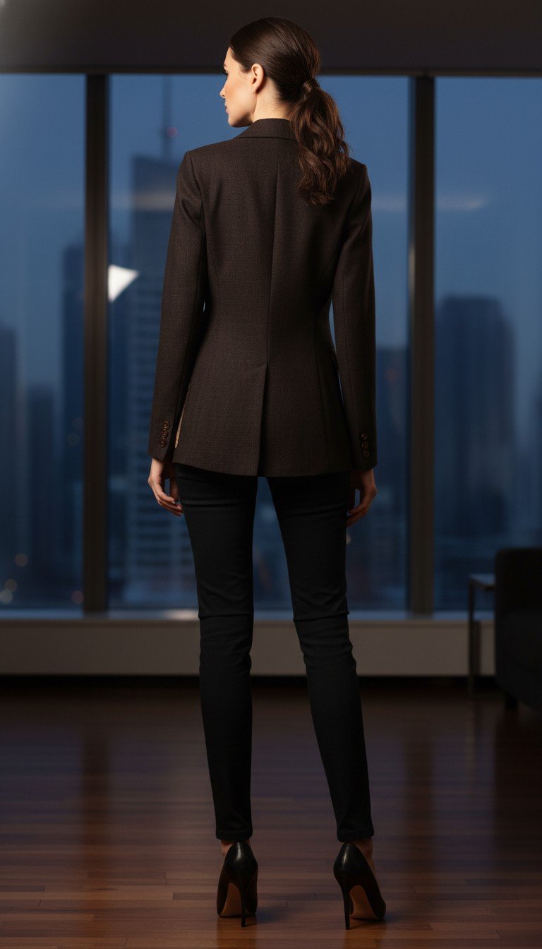 Brunello Cucinelli - Classic Charcoal Double-Breasted Blazer Size 36 - Image 2