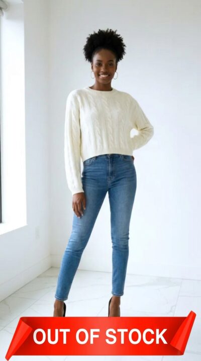 Sablyn - Classic Ivory Cable Knit Sweater Size 2