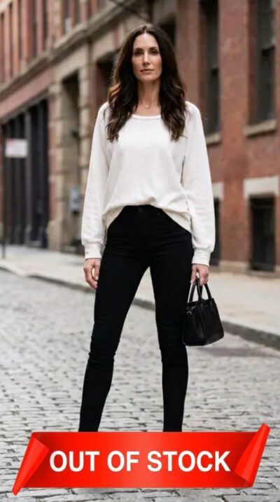 C.Z. Falconer - Classic Ivory Pullover Size S