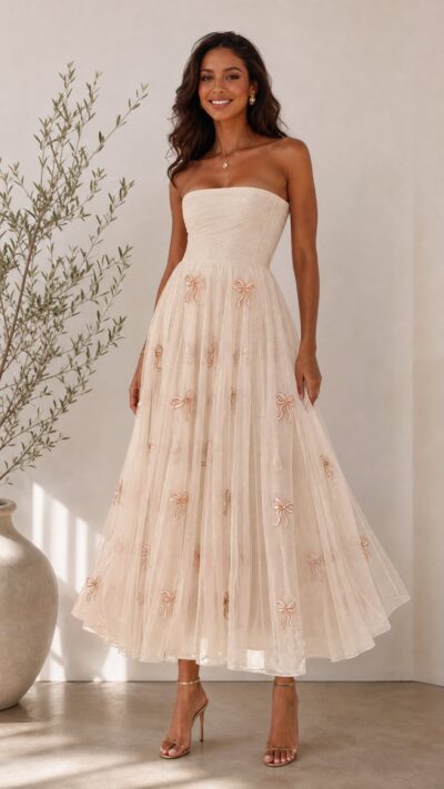 LoveShack Fancy “Lomani” Chantilly Skirt - Size 0