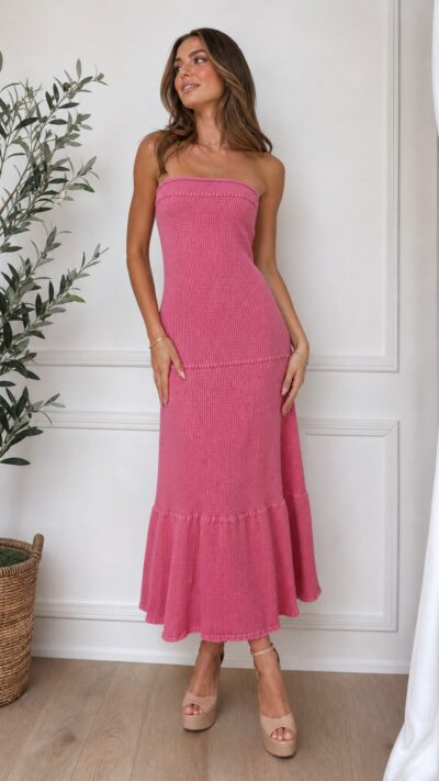 Olivia Preckel Textured Maxi Skirt - Size S