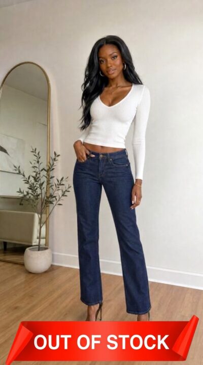 7 For All Mankind Dark Wash Denim - Size 12